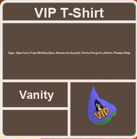 Vip T Shirt Super Cube Cavern Wiki Fandom - ultrra vip roblox