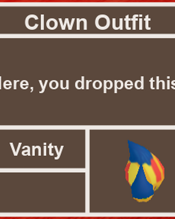 Clown Outfit Super Cube Cavern Wiki Fandom - roblox clown shirt template