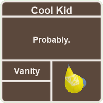 Cool Kid, Super Cube Cavern Wiki