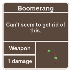 Boomerang Super Cube Cavern Wiki Fandom - how to get boomerang plant roblox