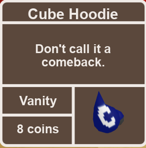 Cube Hoodie | Super Cube Cavern Wiki | Fandom
