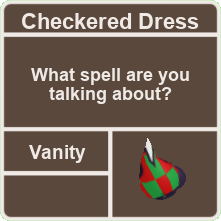Checkered Dress | Super Cube Cavern Wiki | Fandom