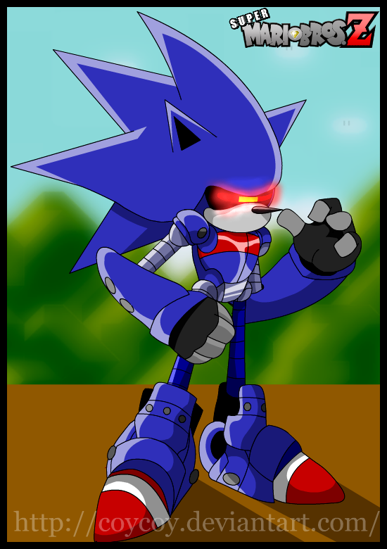 A unique mecha sonic design