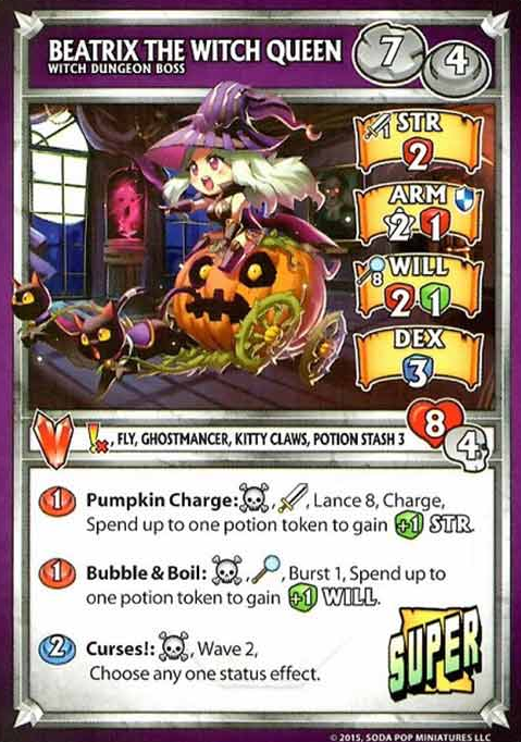Super Dungeon Explore Beatrix the Witch Queen Expansion 