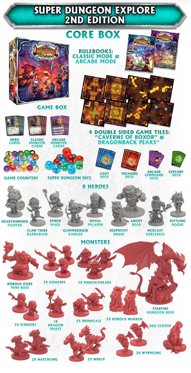 Super Dungeon Explore: Succubus Vandella Figure Booster Pack Espansione