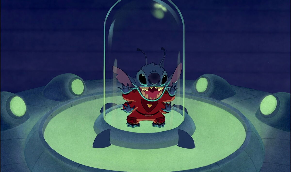 Stitch known as experiment 626 croc charms