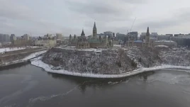 Ottawa - Winter Stock Footage - Pond5