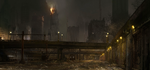 A few of my paintings for The Batman. Working with designer James Chinlund on Gotham City was an amazing experience![7]
