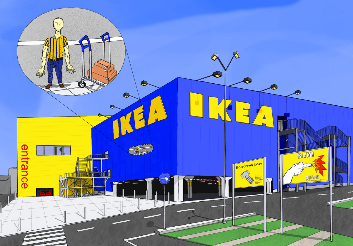 SCP-3008: The Infinite IKEA, Horror Shorts #horrorshorts #SCP3008 #cr, scp in philippines