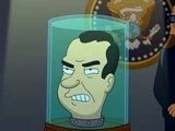 Richard Nixon's head