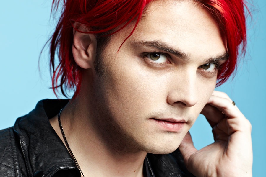 Красные волосы мужские. Джерард Уэй. My Chemical Romance Джерард Уэй. Джерард Уэй 2010. Джерард Уэй с красными волосами.