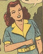 Mary Batson as she appeared in Wow Comics, #25 (May, 1944)