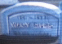 Wally Stiles' Gravestone