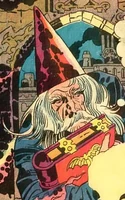 Merlin, as depicted in The Demon Comic Book.