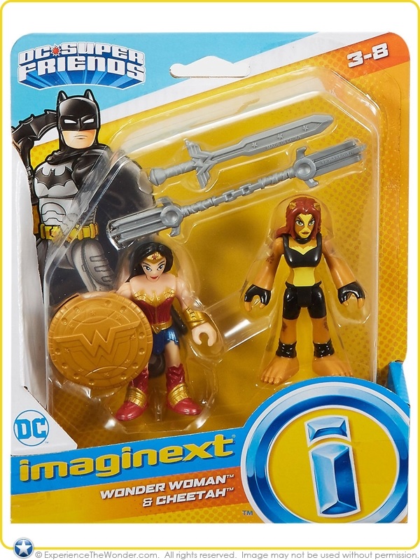 Fisher-Price Imaginext DC Super Friends Zeus Wonder Woman Action Figures Toy 