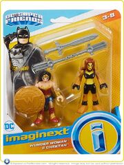 Wonder Woman & Cheetah (Imaginext - DC Super Friends figures)