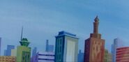 Skyline of Gotham City Gulliver's Gigantic Goof