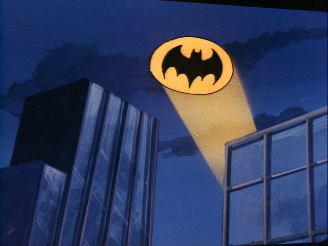 cartoon batman signal