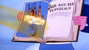  holding up the book: Jack and the Beanstalk'"`UNIQ--ref-00000000-QINU`"'