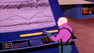 Lex Luthor taps his Dream machine into the Justice League Computer Wanted: The Superfriends