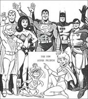 Wonder Twins early concept art