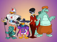 Justice Ducks in Darkwing Duck.