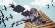 Mechanical Monsters in flight