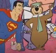 Superman and Yogi Bear