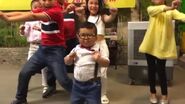 Dancing kids