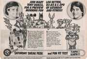 The ABC Saturday Sneak Peek and Fun Fit Test