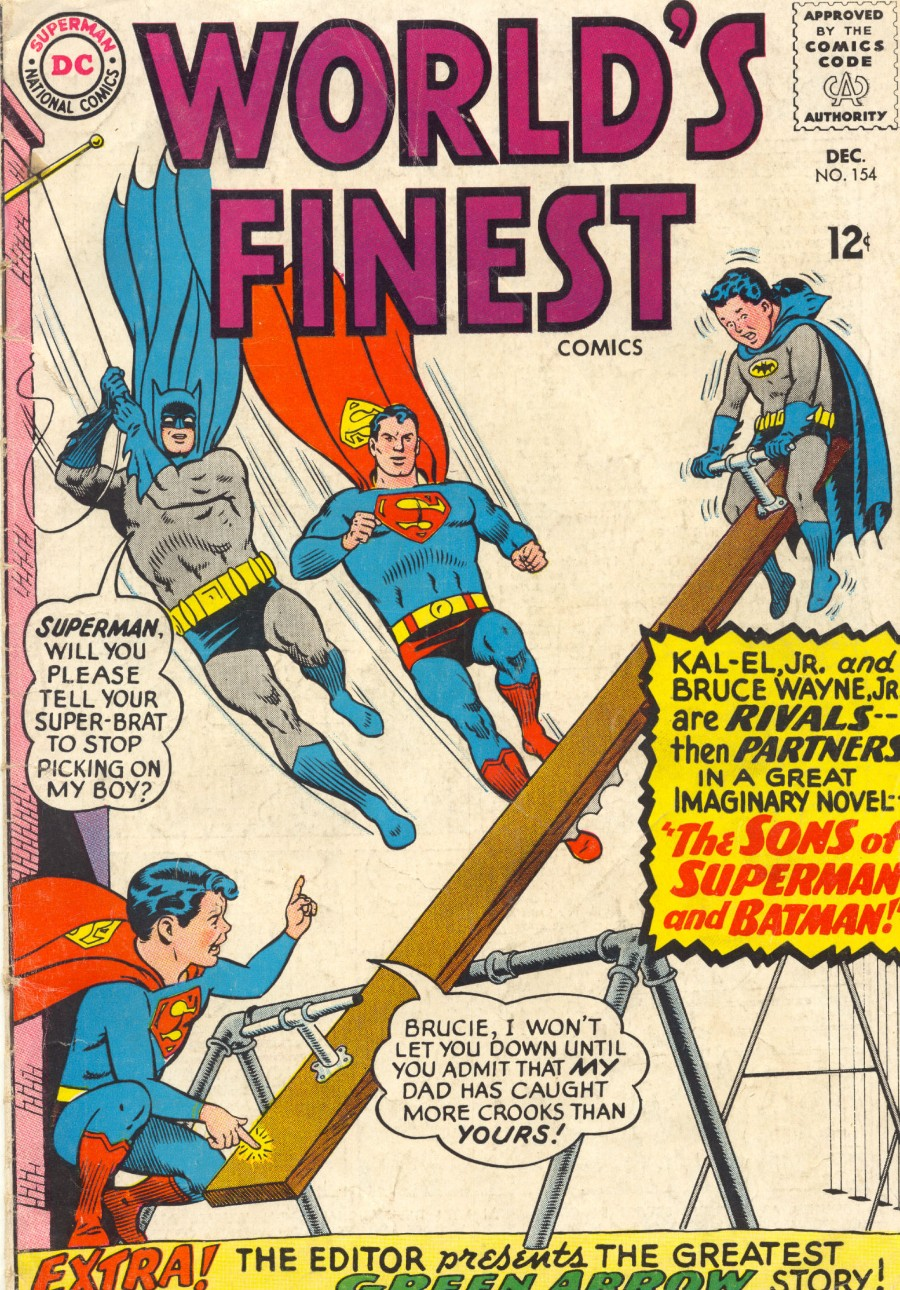 World's Finest # 154 (December 1965) | SuperFriends Wiki