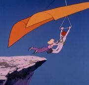 Hang gliding