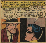 Harvey and young Bruce. Image from Detective Comics, #226 (December, 1955).