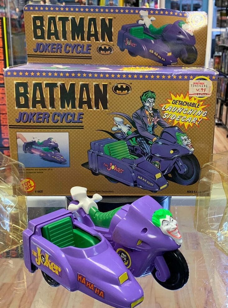 アメコミ Kenner THE JOKER CYCLE The Joker Cycle Vehicle Batman Dark Knight Collection Kenner