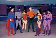 The 'Super-Seven' as they were called by E. Nelson Bridwell in the pages of the SuperFriends Comic Book (1976-81)