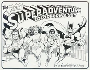 SuperAdventure Colorforms Set Penciller