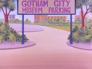 The Gotham City Museum Parking Lot