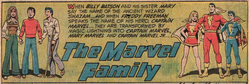 Marvel Family (SHazam 20)