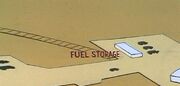 Mars fuel storage