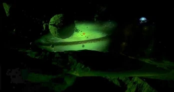 001.jpg (19 KB) Argo City far Rao star and asteroid belt of kryptonite.