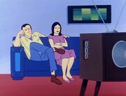 Watching TV (01x09 - The Balloon People)