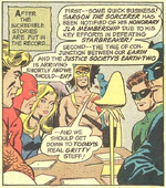 As depicted in Justice League of America, #99 (June, 1972).