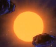 Orange sun