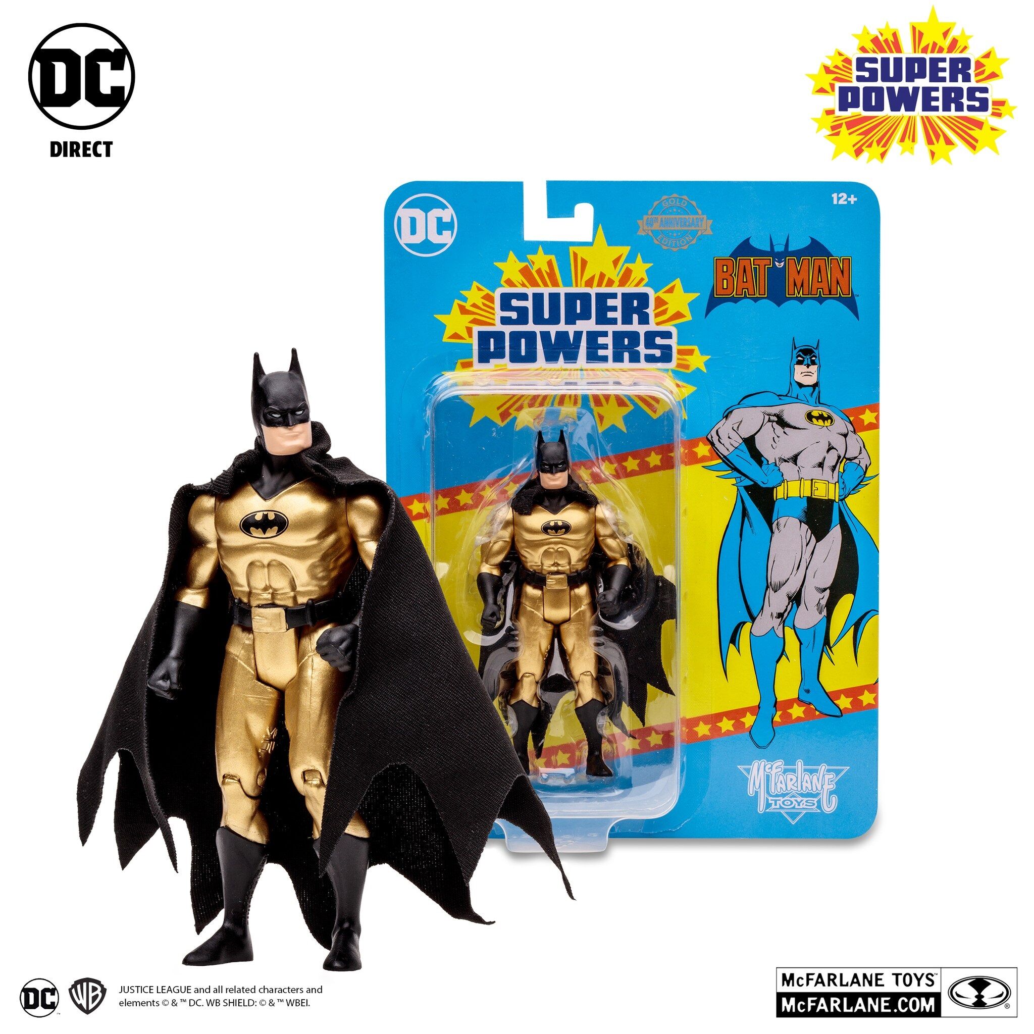 Batman (Gold Variant Super Powers figure) | SuperFriends Wiki | Fandom