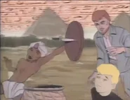 Docttor Benton Quest, Jonny Quest and Hadji Singh