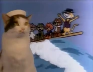 Top Cat and a bunch of other cats