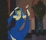 Wonder Woman dancing