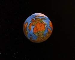 The Planet Krypton, shortly before its' destruction.[12]