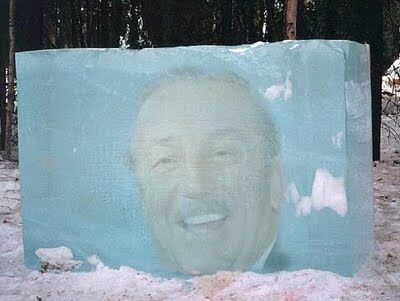 cryogenically frozen walt disney