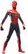 Tom Holland's Integrated Suit